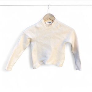 Jil Sander cream wool sweater